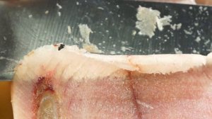 Строганина из пеламиды по-калининградски