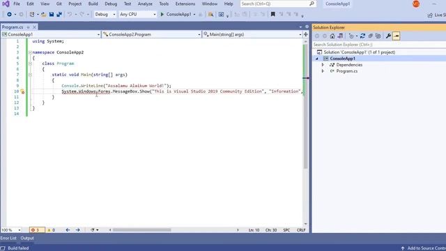 System.Windows.Forms | Complete Help | System Windows Forms not working | смотреть онлайн