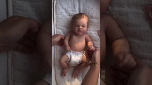 Утро с куклой Реборн! Силиконовый малыш)