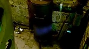 Печь бубафоня на отработке