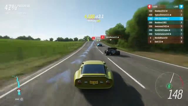 FH4 The Meadows Sprint Online Team Adventure A Class Alfa Romeo TZ2 смотреть онлайн