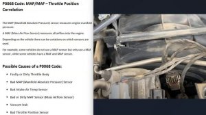 Causes and Fixes P0068 Code: MAP/MAF – Throttle Position Correlation