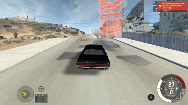 BeamNG.drive 0.15.0.5.7940 (Time Trials) (Dodge Challenger R\T (1971)) смотреть онлайн