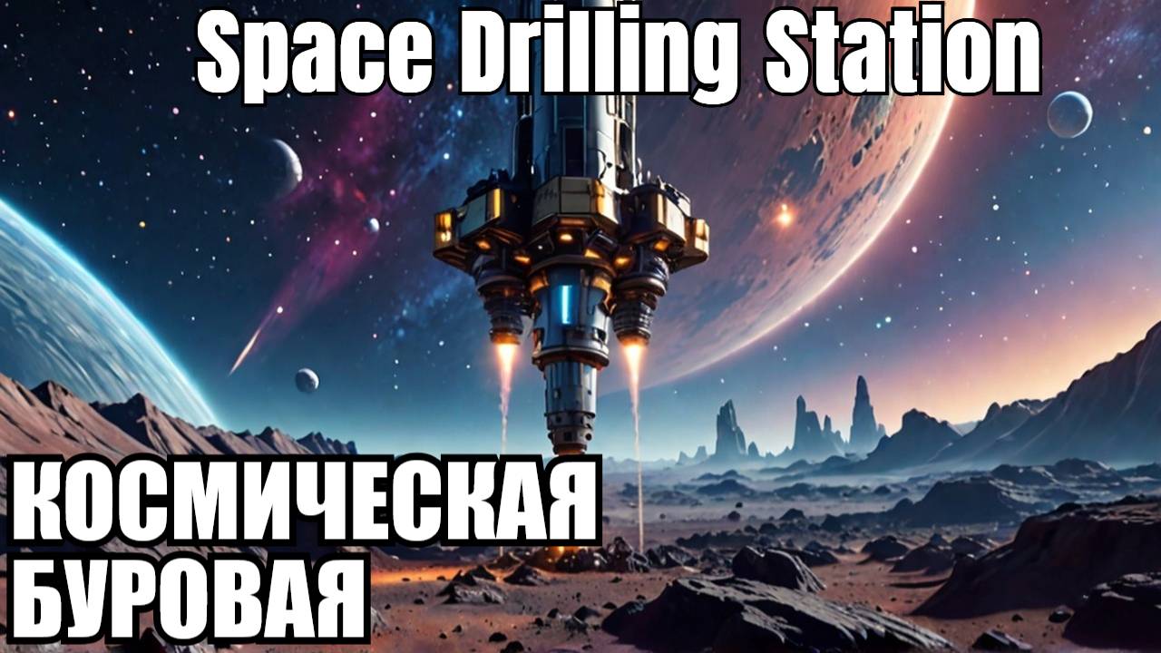 Space Drilling Station - БУРОВАЯ УСТАНОВКА В КОСМОСЕ Demo