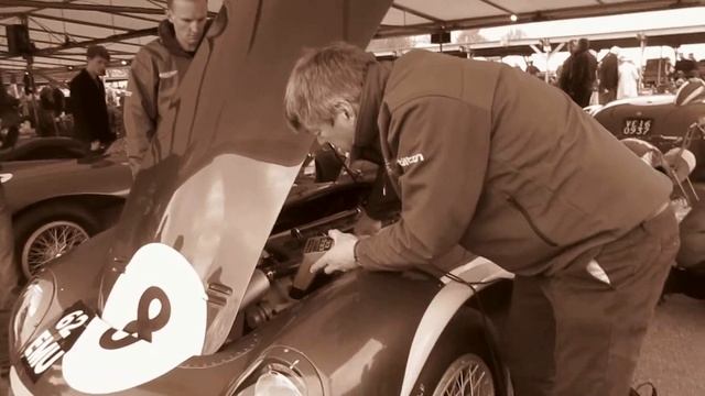 Aston Martin DB3S 1954, Peter Collins Trophy, 77th Members' Meeting, Goodwood Motor Circuit смотреть онлайн