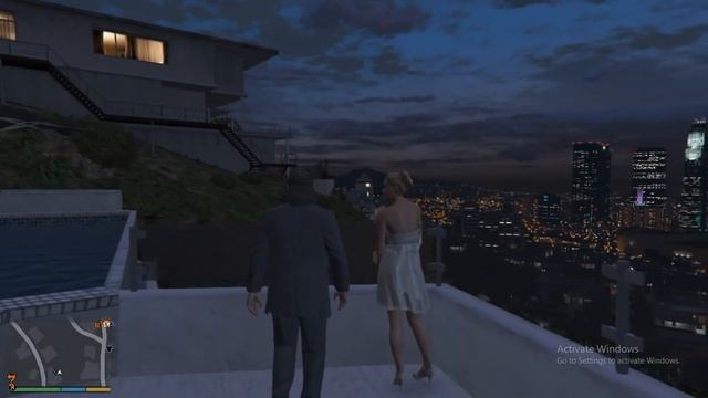 GTA 5 Trevor drives Tesla in town смотреть онлайн