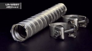 Ремкомплект (гофра) для выхлопа Вебасто на Ленд Ровер