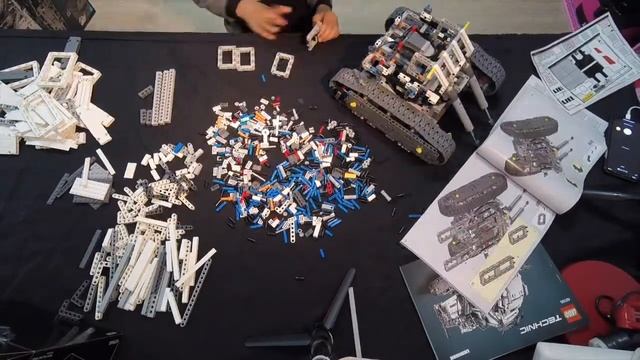 Lego 42100 Liebherr R 9800 Build Time-lapse смотреть онлайн