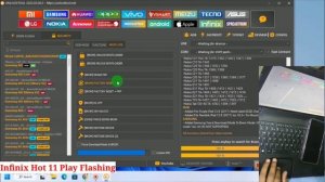 Infinix Hot 11 Play (X688b) Flashing done by unlock tool with backup firmware 100% android 11 |