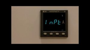 Настройка параметров цифрового амперметра PA194I-2K1T