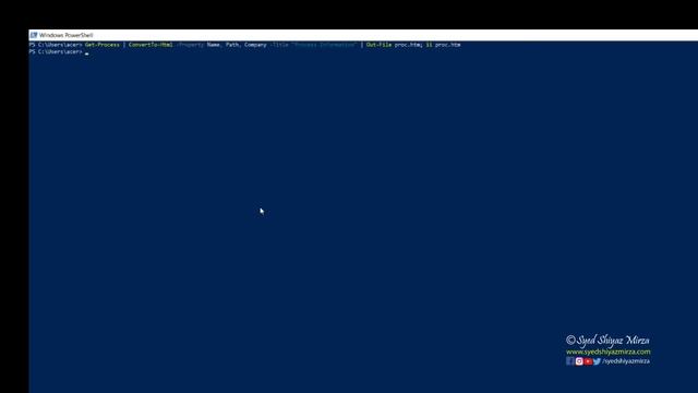 How to Use Windows Powershell