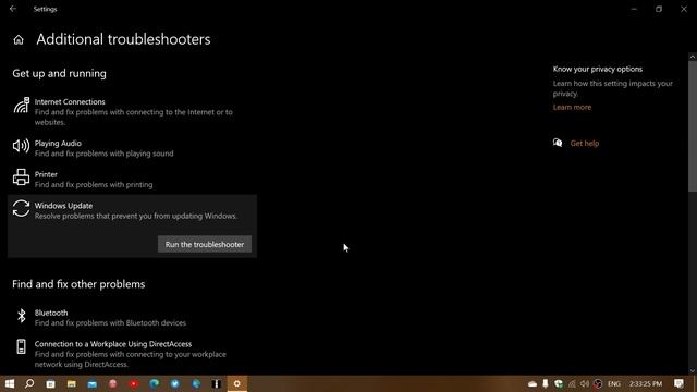 Windows 10 22H2 Windows update troubleshooter if you have stuck update смотреть онлайн