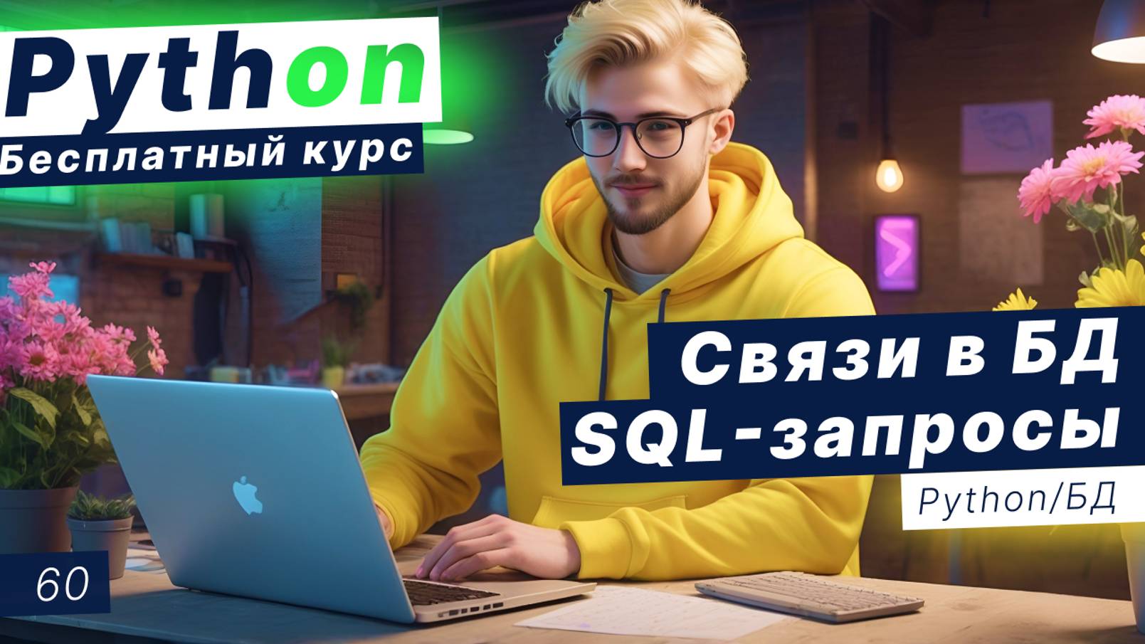 Урок 60. Базы данных в Python. SQL запросы. Практика. Логический и суррогатный ключ. Связи