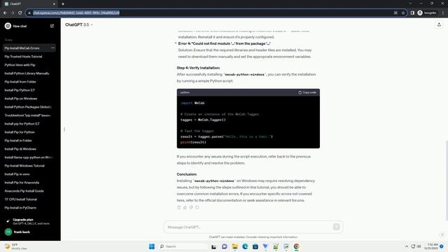 pip install mecab python windows смотреть онлайн