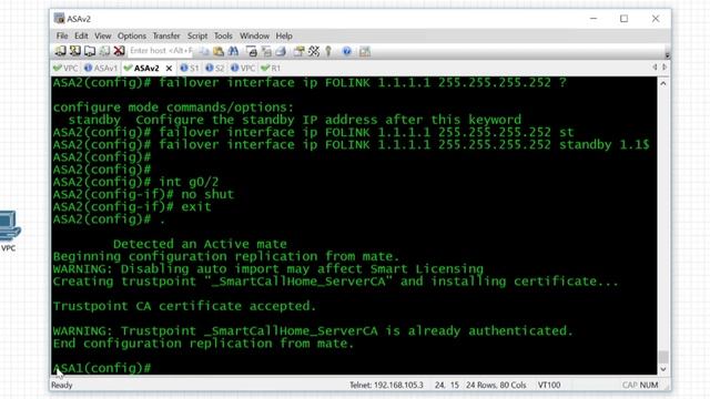 Configuring Cisco ASA High-Availability (Active/Standby) смотреть онлайн