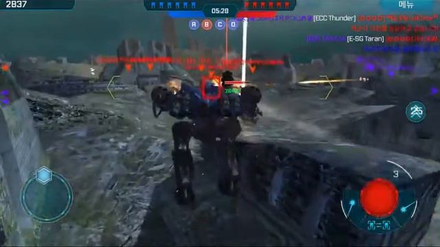 War robots (WR) Android Empire of Korea vs pinas champion [1game] смотреть онлайн