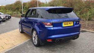 Land Rover Range Rover Sport 5.0S V8 (550hp) SVR at Stafford Land Rover