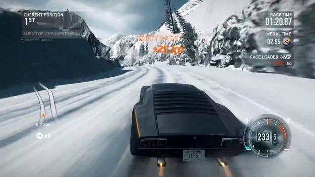 NFS The Run - Lamborghini Miura SV | WINTER BLAST: Ascension смотреть онлайн