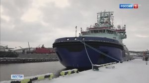 Забортный трап и трап-сходня от производителя АЛЮМИНИЕВЫЕ КОНСТРУКЦИИ на  ледоколе атомфлота Обь