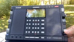 Tecsun H 501 на природе, осенью в Кишинёве. АМ.(1)