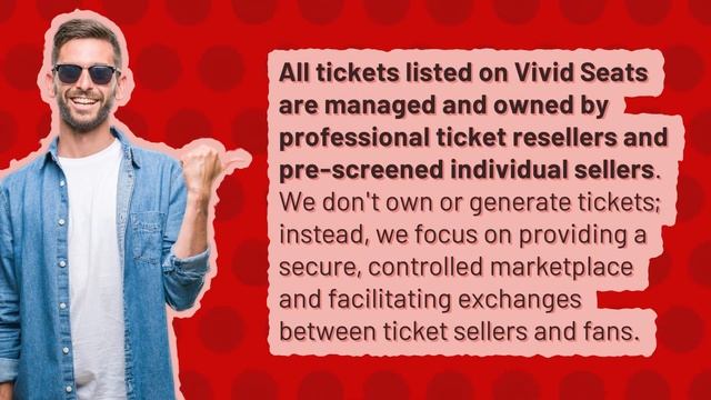 Why doesn t Vivid Seats show seat numbers? смотреть онлайн