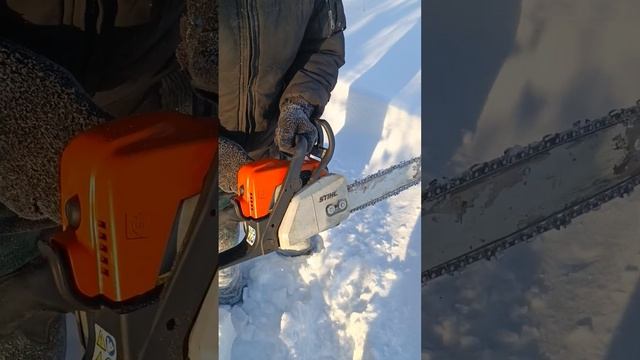 Запуск бензопилы stihl 180 минус 35 смотреть онлайн