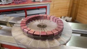 Токарный станок по дереву JWL-1640EVS (Мастер класс | Сегментное точение | Открытый сегмент)