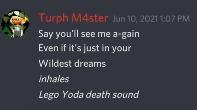 Wildest Dreams but the exhale is the Lego Yoda death sound смотреть онлайн