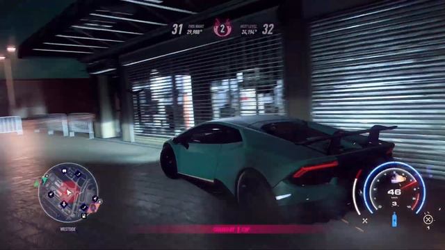 NFS Heat Lamborghini Huracan Perfomante nighttime racing смотреть онлайн