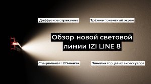 IZI LINE 8 – световые линии шириной 8 мм