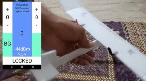 DIY WiFi Plane Android app test