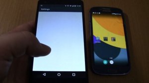 Incoming call & Outgoing call at the Same Time 2 Android Robot