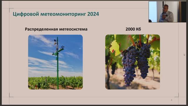 Александр Волховер "Реальность применения цифровых технологий на винограднике"
