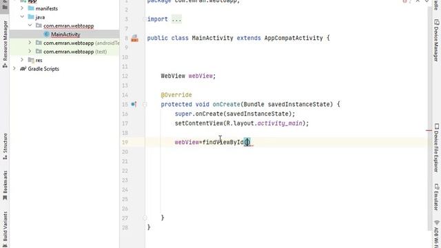 How to Convert Website to Android App With Android Studio Source Code смотреть онлайн