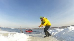 Сплав по Каме 02.03.24 на пакрафте Блэкпайк и байдарке Эскимос 300