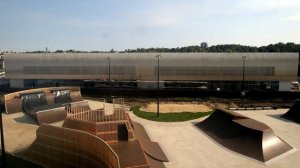 Таймлапс съёмка строительства спортивного комплекса (4K+) Timebox Pro #satisfying