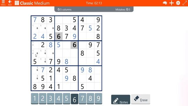 Sudoku Classic Medium | December 18, 2021 | Daily Challenges Microsoft смотреть онлайн
