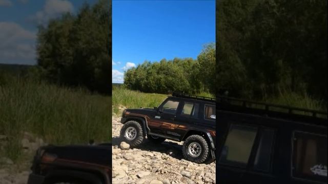 JEEP FC-140 & LAND CRUISER 76 #радиоуправляемыемодели #rc #4wd #4x4 #jeep #toyota #landcruiser