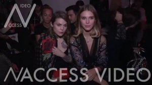 Lais Ribeiro, Toni Garrn, Larsen Thompson and more at Elie Saab Front Row