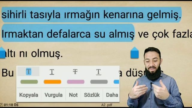 تومر A2 الدرس (67) الطاسة السحرية الوحدة الرابعة تعلم اللغة التركية المستوى الثاني
