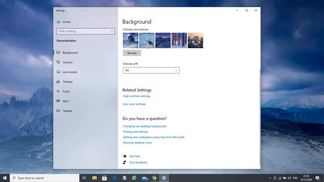 How to change desktop background | Windows 10 смотреть онлайн