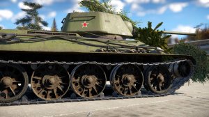 Играю в симуляторном режиме на танке Т-34-57 в War Thunder.