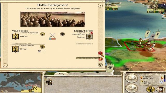 Egypt Campaign Part 2 || Very Hard || Rome: Total War смотреть онлайн