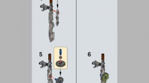 LEGO® Bionicle 71310 Охотник Умарак. Инструкция по сборке