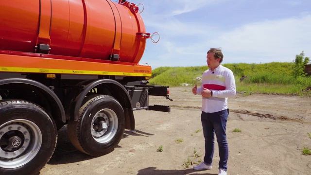 Полуприцеп-цистерна вакуумная ППЦВ-25ОД КАМАЗ-65206