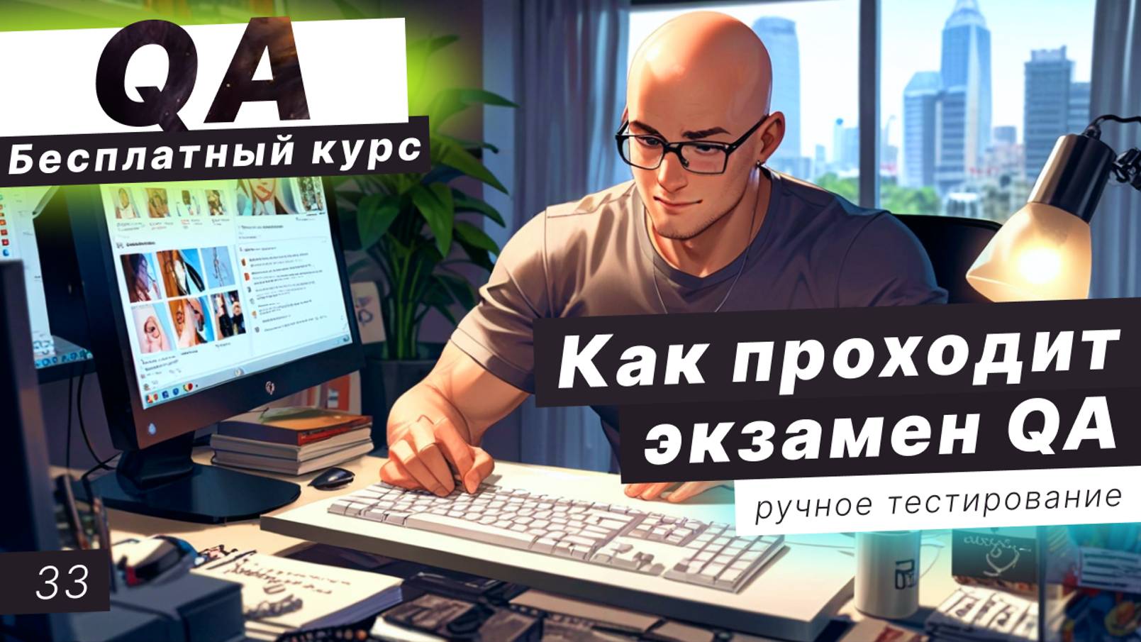 Урок 33. Экзамен по QA. Как проходит экзамен QA?