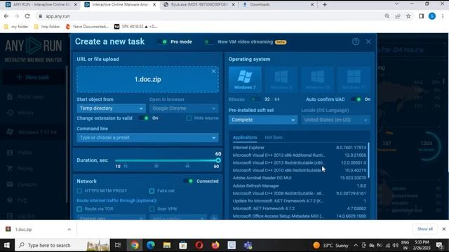 Malware | Phishing Email | URL analysis using Any Run Sandbox | Full Any.Run tutorial