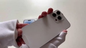 iPhone 14 pro Max Silver ☁️ unboxing