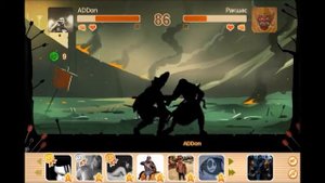 Бой с тенью. Три демона сразу.