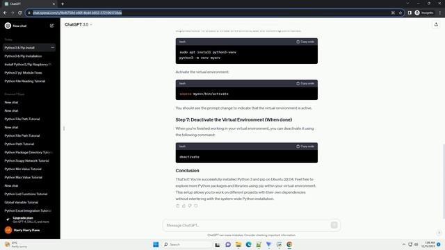 python3 install pip ubuntu 22 04